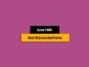 Great – June 16th, 2025! Promo Code List