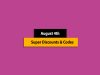 Great – August 4th, 2022! Promo Code List