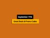 Bomb Deals- September 17th, 2022! Promo Code & Coupon List