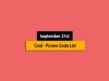 Excellent Deals – September 21st, 2023! Promo Code & Coupon List