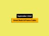 Gorgeous Deals – September 22nd, 2023! Promo Code & Coupon List