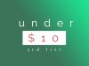December 3rd, Under $10 Items List