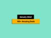 Amazing – January 22nd, 2022! Promo Code List