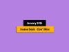 Excellent Deals – January 24rd, 2023! Promo Code & Coupon List