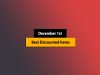 Great – December 1st, 2022! Last Black Friday Deals