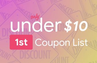 November 1st – Only Under 10 Promo Code List