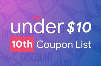 November 10th – Only Under 10 Promo Code List