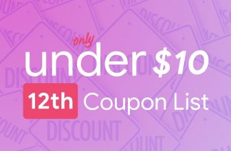 November 12th – Only Under 10 Promo Code List