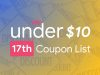 July 17th – Only Under 10 Promo Code List