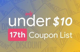 October 17th – Only Under 10 Promo Code List