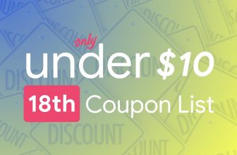 October 18th – Only Under 10 Promo Code List