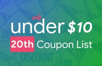October 20th – Only Under 10 Promo Code List