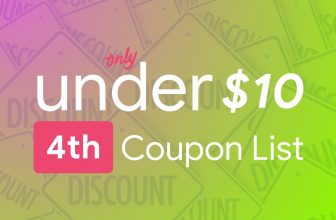November 4th – Only Under 10 Promo Code List