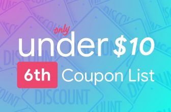 November 6th – Only Under 10 Promo Code List