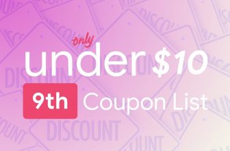 November 9th – Only Under 10 Promo Code List