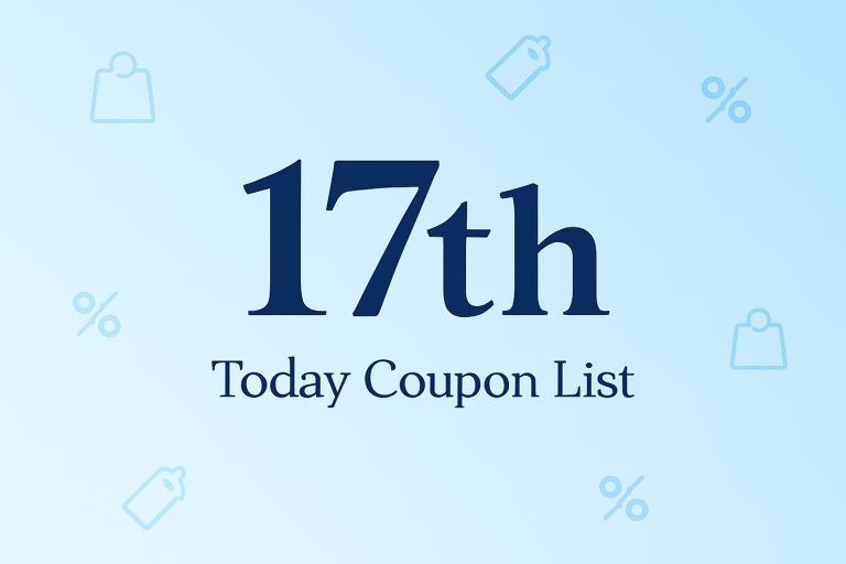 05.17.2026 Today Coupon List