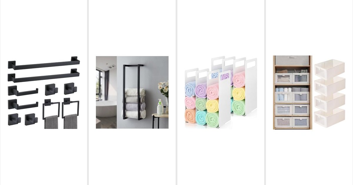 Featured image for 14 Towel and Linen Finds That Make Bathrooms Feel More Put Together