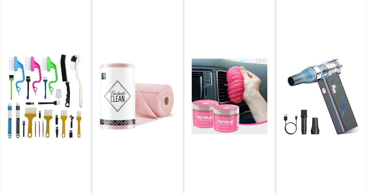 Featured image for 16 Car and Home Cleaning Finds That Solve Small Messes