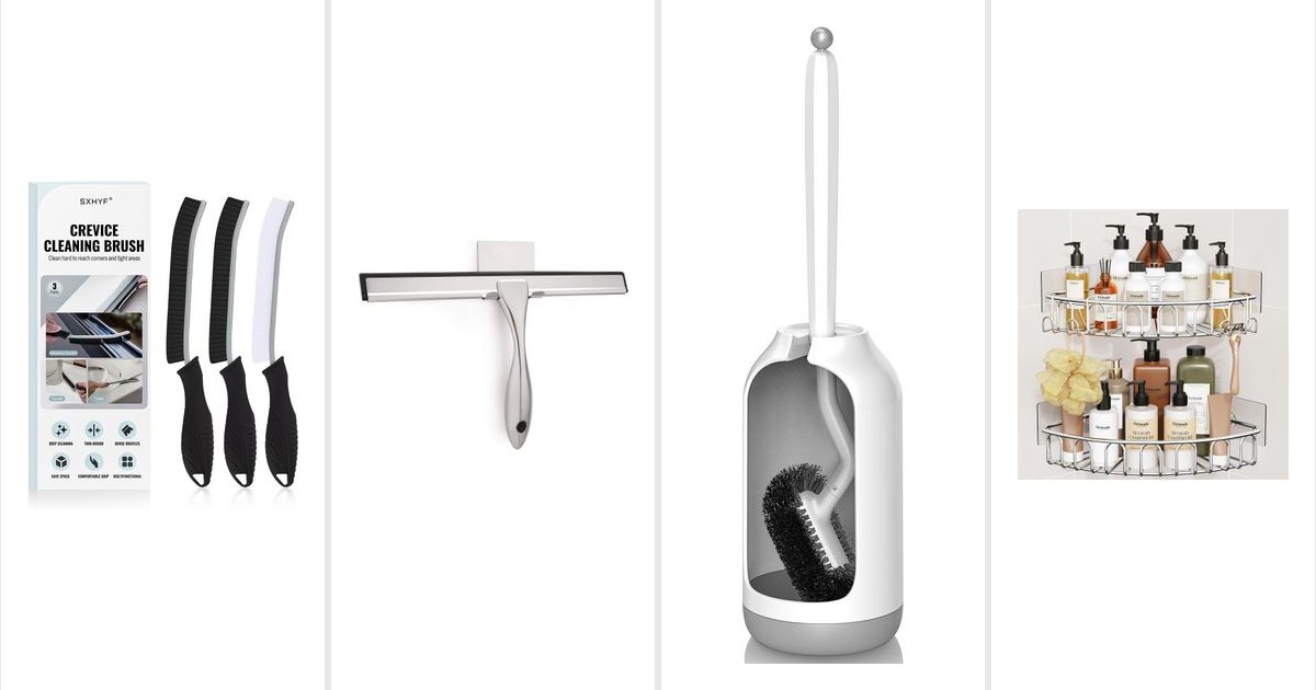 Featured image for 17 Bathroom Cleaning and Storage Finds Worth Saving