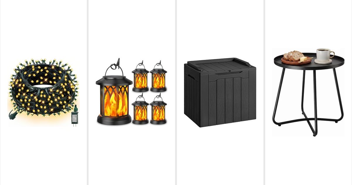 Featured image for 18 Outdoor Finds That Make Your Patio Feel More Useful