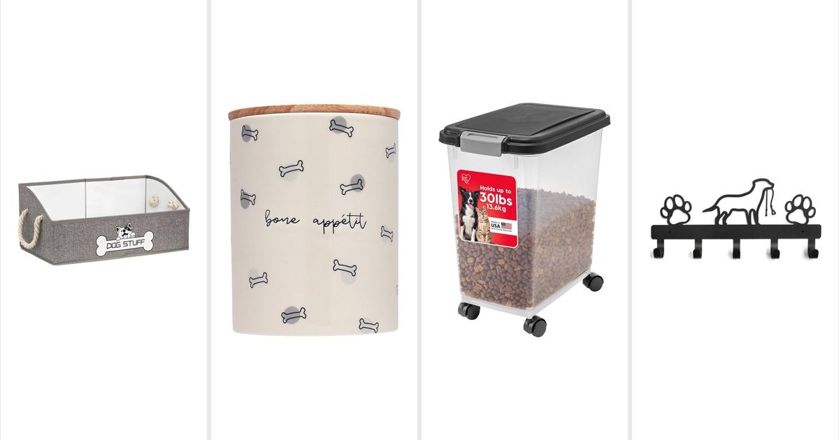 Featured image for 18 Pet Storage Finds That Keep Supplies in One Place