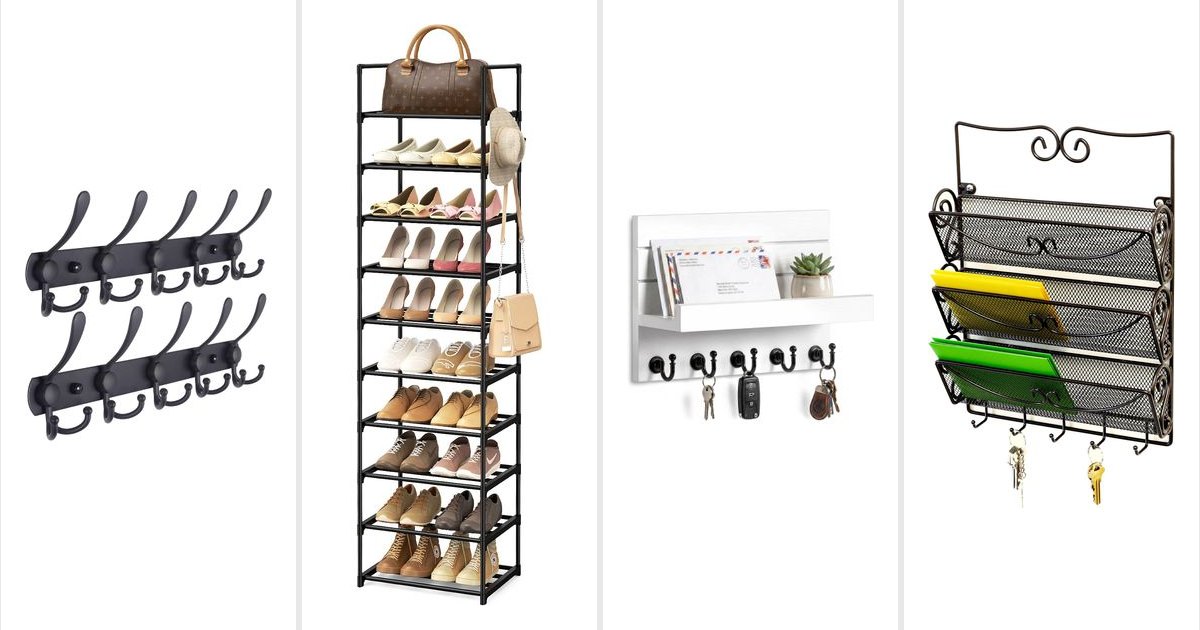 Featured image for 19 Entryway Finds That Make Coming Home Less Messy