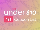 November 1st – Only Under 10 Promo Code List