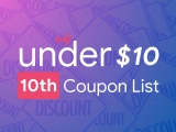 August 10th – Only Under 10 Promo Code List