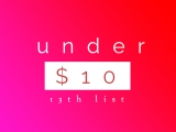 December 13th, Under $10 Promo Code List