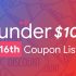 September 17th – Only Under 10 Promo Code List