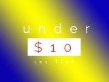 December 1st, Under $10 Items List