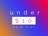 March 20th – Only Under 10 Promo Code List