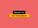 Amazing – September 21st, 2024! Promo Code List