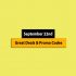 Excellent Deals – September 21st, 2023! Promo Code & Coupon List
