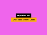 Great – September 26th, 2024! Promo Code List