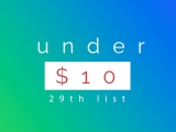 Only Under 10 – 29th, Promo Codes & Coupons List