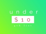 December 4th, Under $10 Items List