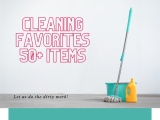 Cleaning Favorites 50+ Items