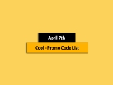 Big List – April 7th, 2025! Promo Code & Coupon List
