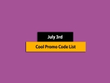 Amazing – July 3rd, 2024! Promo Code List