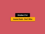 October 21st, 2024! Super Deals