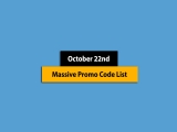 Great – October 22nd, 2024! Promo Code List