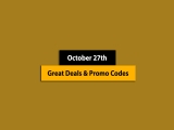 October 27th, 2024! Super Deals