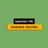 September 11th, 2022! Super Deals