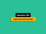 Amazing – September 29th, 2022! Promo Code List