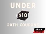 Under 10 Early Black Friday – 20th, 2023! Promo Code List